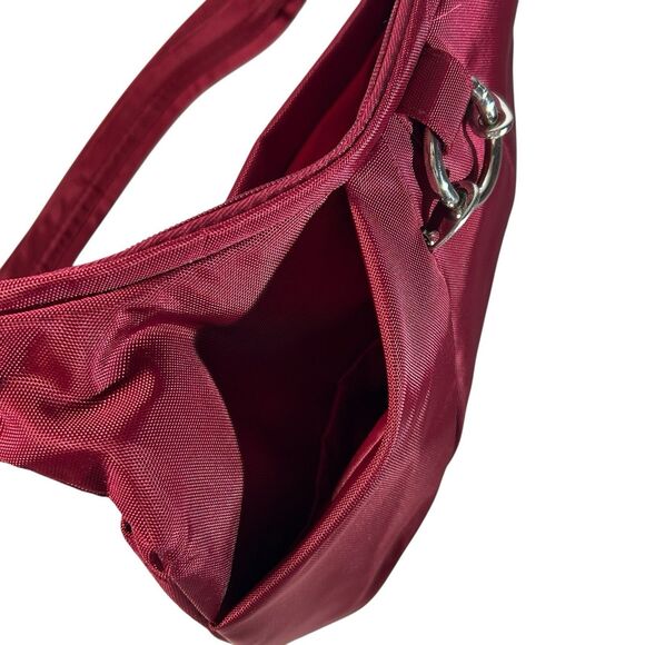 TRAVELON Red Full Zip Crossbody Purse Travel Bag-Adjustable Strap-Zip-Pockets - Picture 6 of 16